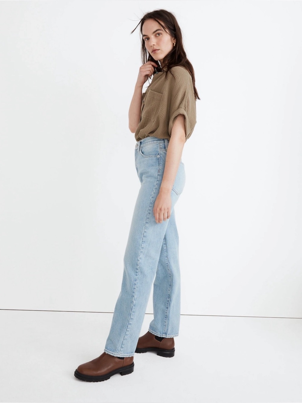 Madewell Jeans Womens 28 P The Perfect Vintage Straight Springwood Wash